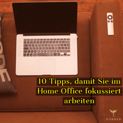 Im Home Office arbeiten