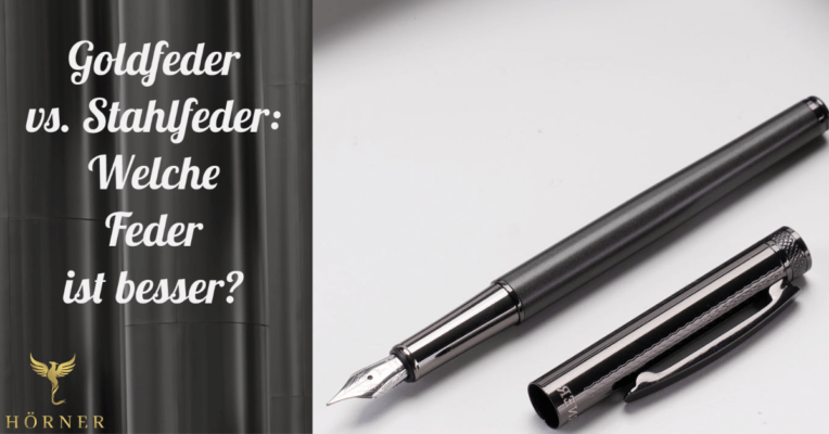 Goldfeder vs. Stahlfeder