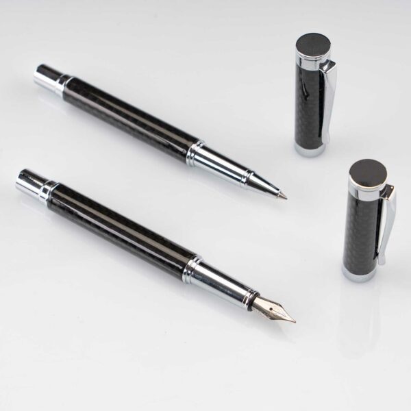 Hörner One Füllfederhalter & Tintenroller I Schöner Fountain Pen & Rollerball I Mit Clip I Business Look