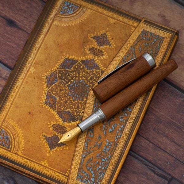 Stylo plume en bois Scriptum acajou – Image 8