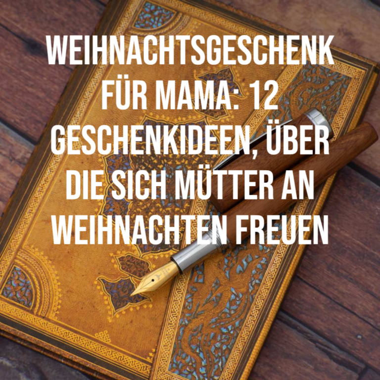 Weihnachtsgeschenk für Mama 12 Geschenkideen, über die sich Mütter Weihnachten freuen
