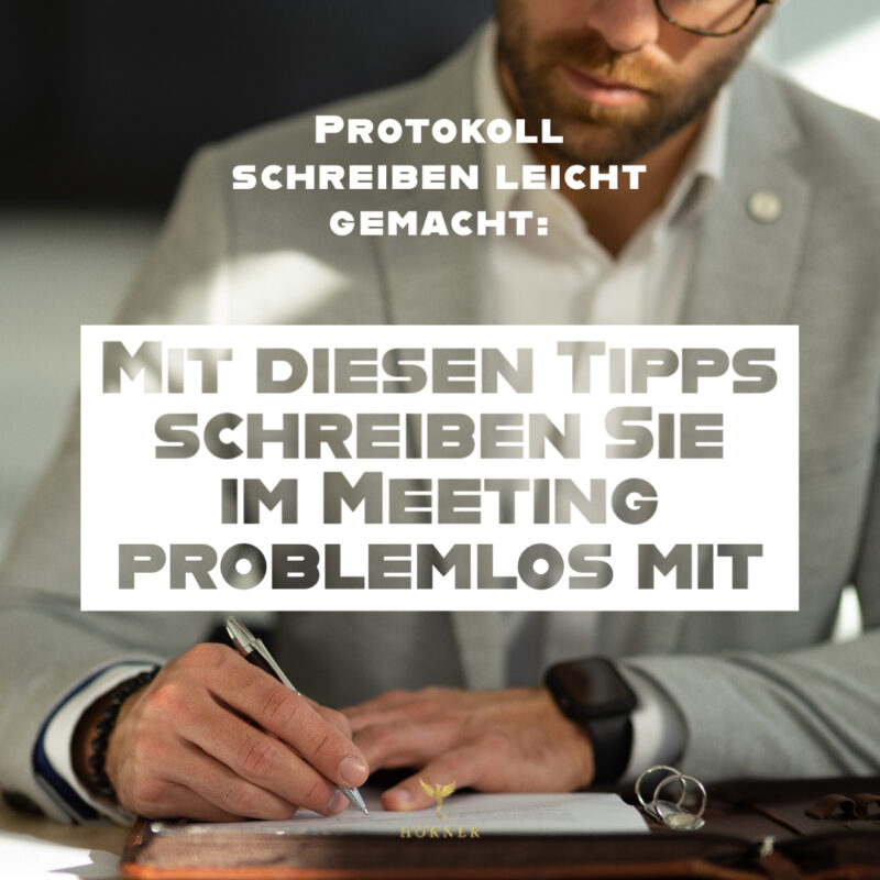 Protokollschreiben