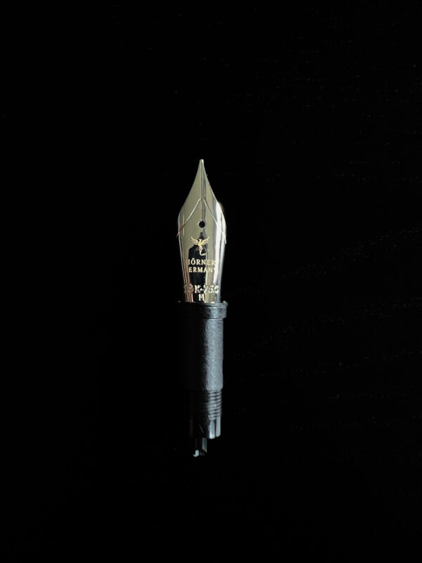 18k Jowo #6 Goldfeder mit Rhodium-Legierung