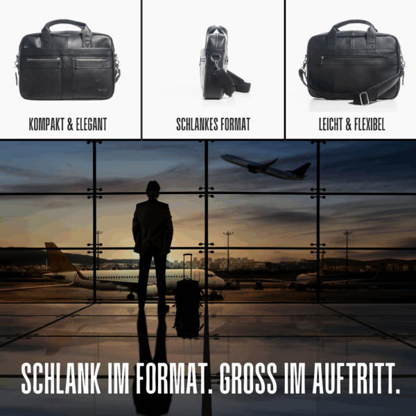Dresden Bolsa para portátil negro - Imagen 5