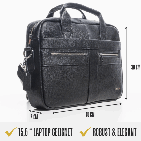 Alternative view of Dresden Laptoptasche Schwarz