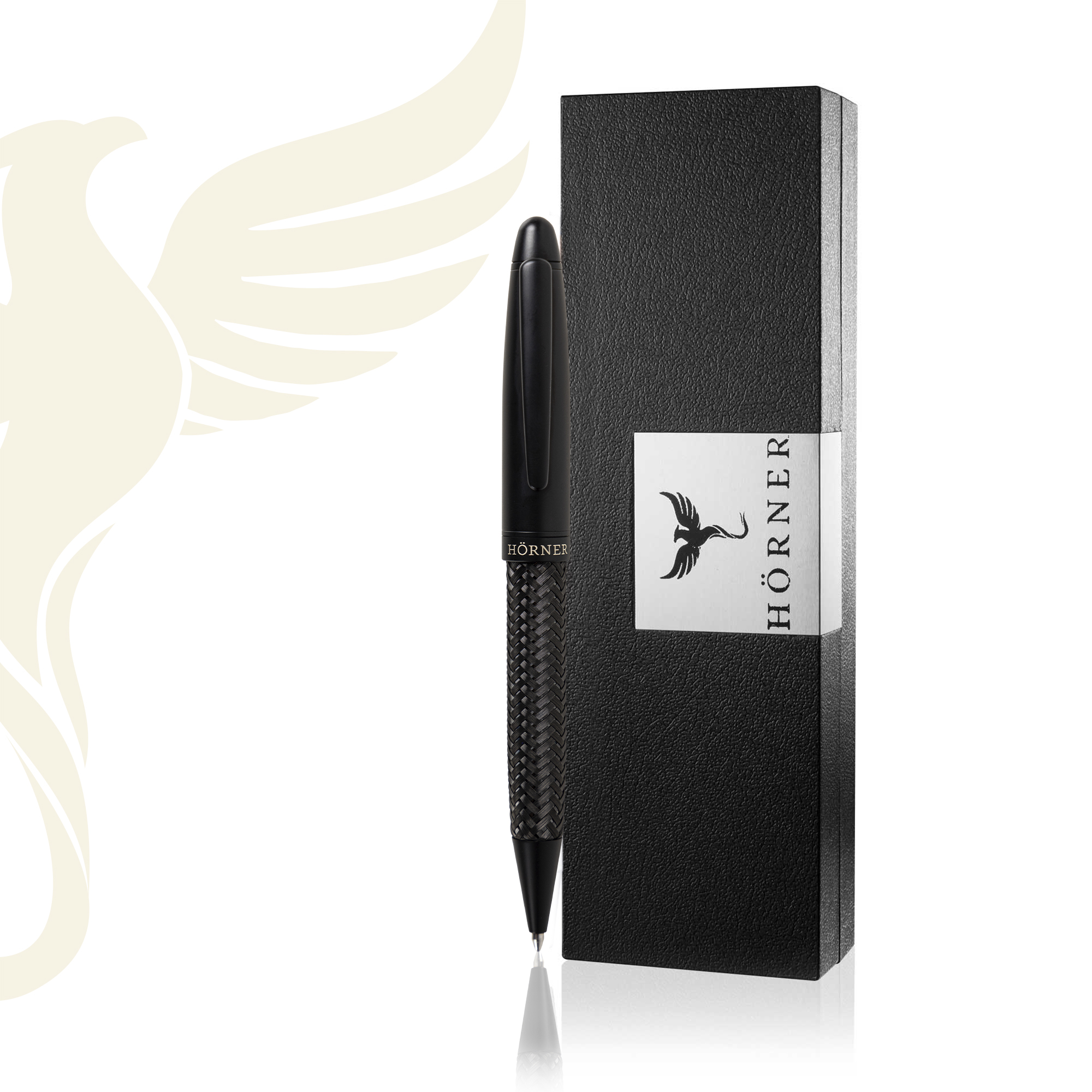 Stylo à bille Hörner Arcanus en métal, gravable avec nom et titre académique